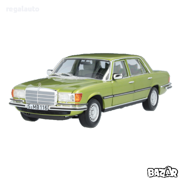 B66040683,Умален модел die-cast Mercedes-Benz W116 S-Class 450 SEL 1:18,(1976-1980), снимка 1