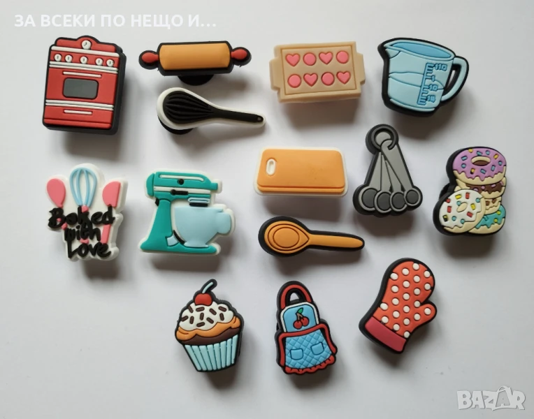 Crocs Значки за Крокс серия Bakery/ Пекарна, снимка 1