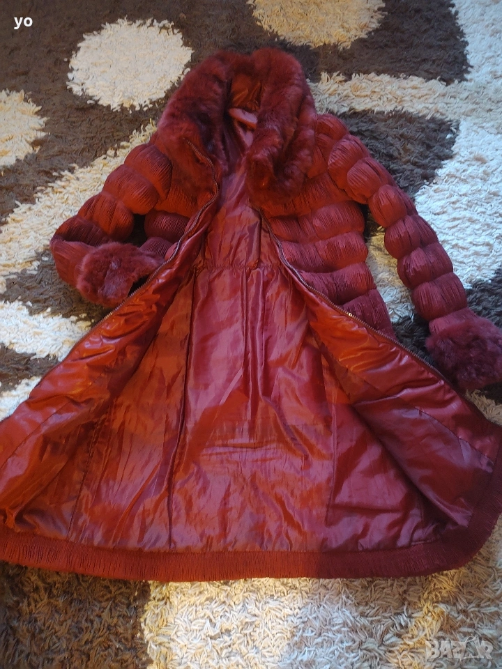 Дълго зимно яке/палто размер С , снимка 1