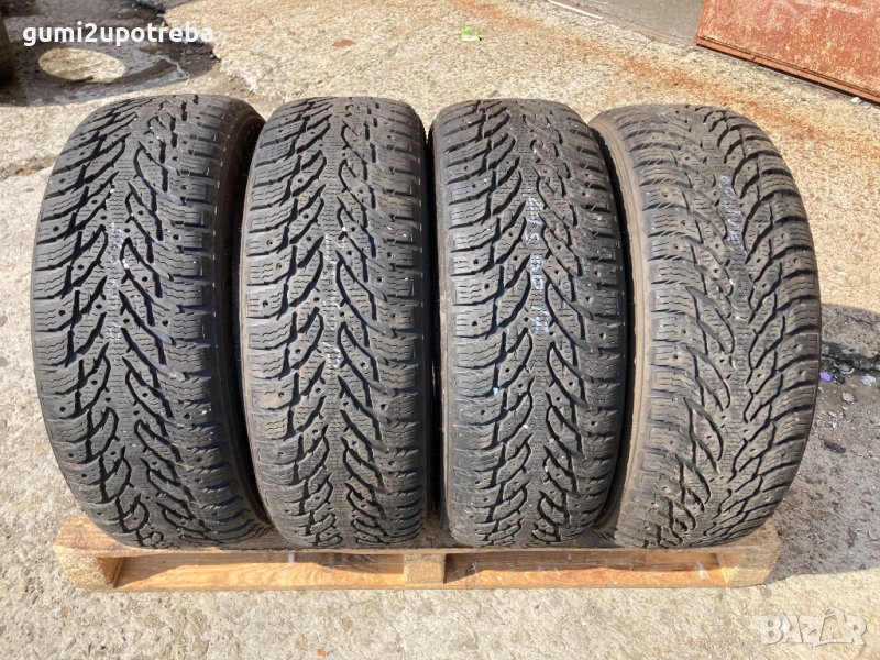 215/60/17 Nokian Hakkapelitta 2019г 8мм-8,5мм, снимка 1