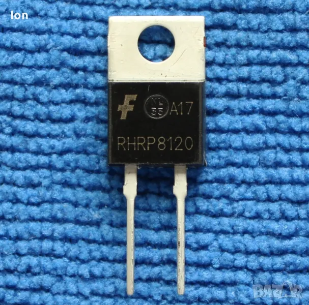 RHRP8120 1200V, 8A, 30ns hiper fast diode with soft recovery, снимка 1