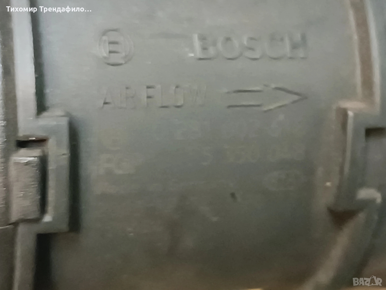 Дебитомер Opel Astra H дизел , 0 281 002 618, 0281002618, 55 350 048, F 00C 2G7 003, снимка 1