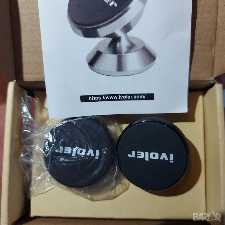 2 броя магнитни стойки, държачи за телефон, таблет, снимка 1