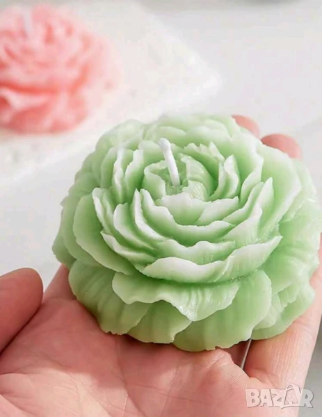 Молд божур среден 7,2 см , снимка 1