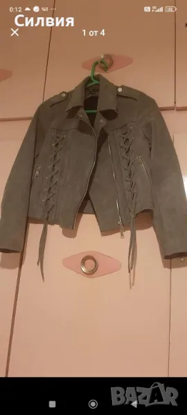 Дамско велурено яке 15лв, снимка 1