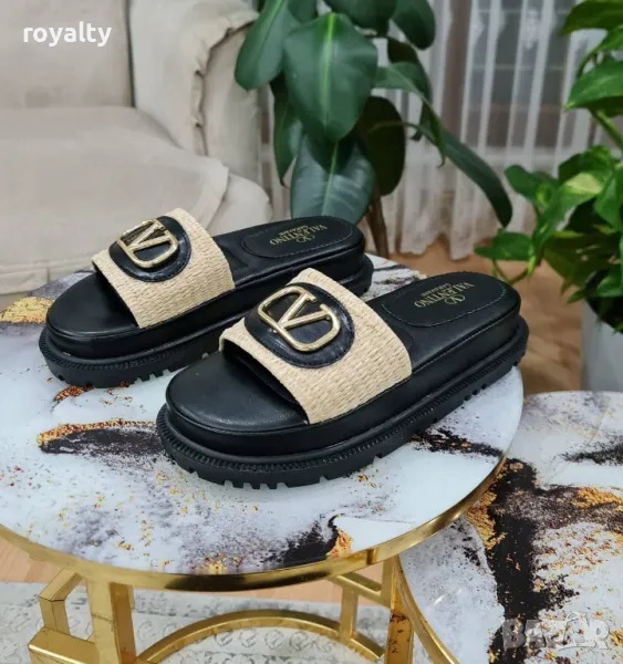 Valentino дамски чехли Два цвята , снимка 1