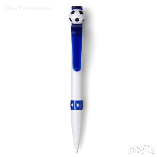 Химикалка с въртяща се футболна топка * 10 бр, снимка 1
