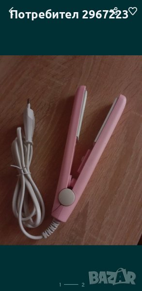 Малка преса за коса, снимка 1