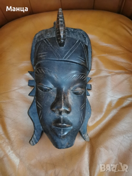 Африканска маска Бауле, снимка 1