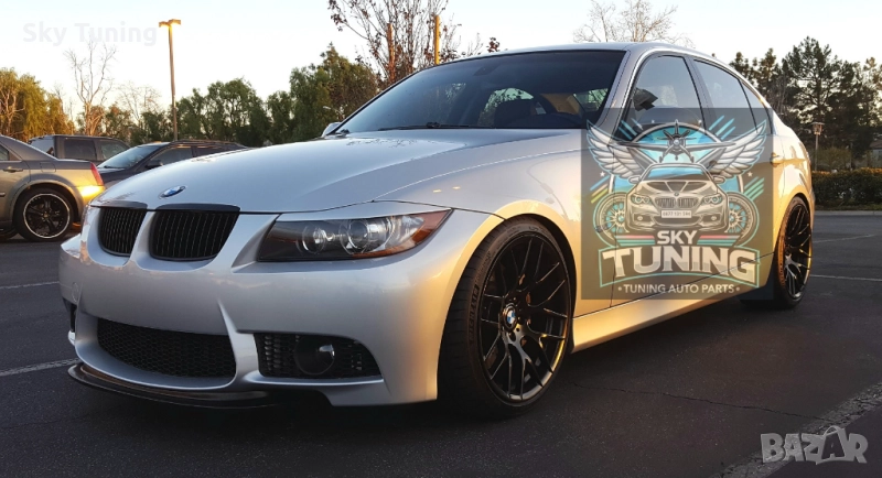 Тунинг вежди фарове BMW 3 E90 E91 05-11 БМВ Е90 Е91 tuning vejdi, снимка 1