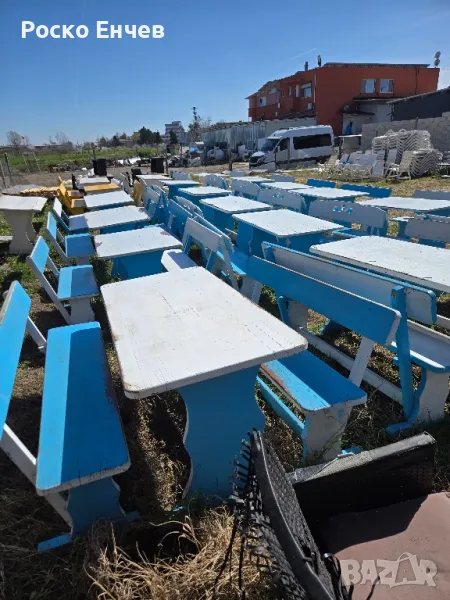 Разпрждажба на Дървени /Баварски/ маси и пейки , снимка 1