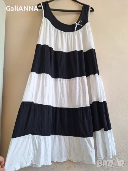 СТРАХОТНА ЛЯТНА РОКЛЯ РАЕ 2XL, снимка 1