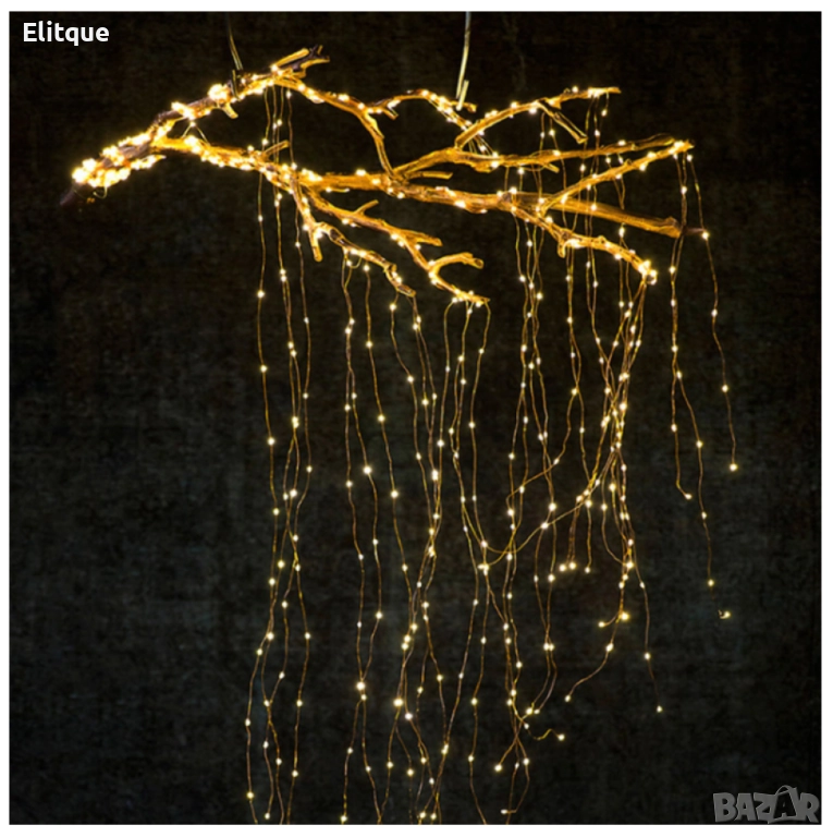 Декоративен сноп от 200 LED светлини , снимка 1