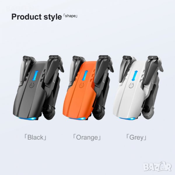 !!Нови 3 цвята E99 PRO Дрон 4k HD 2 камери WIFI FPV Въздушна фотография избягва препятствия Вносител, снимка 1