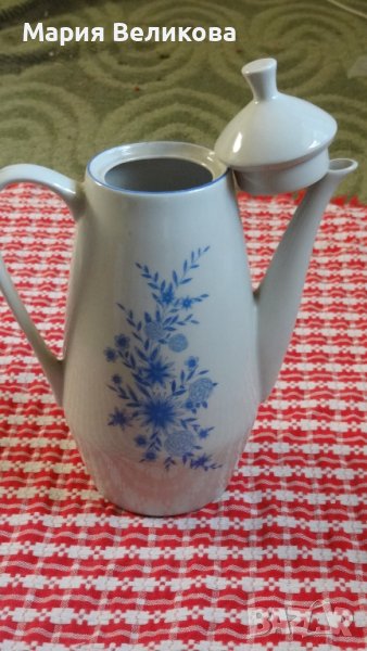 Български порцелан  чайник , снимка 1