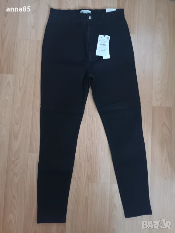  ZARA Нови черни слим дъки, снимка 1
