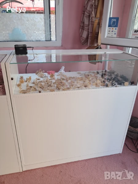 Щанд витрини със стъкло , снимка 1