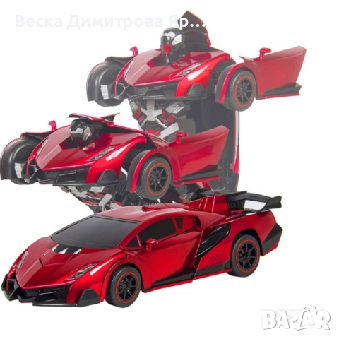 Играчка 2 в 1 робот трансформърс и кола с дистанционно управление, снимка 3 - Други - 52166674