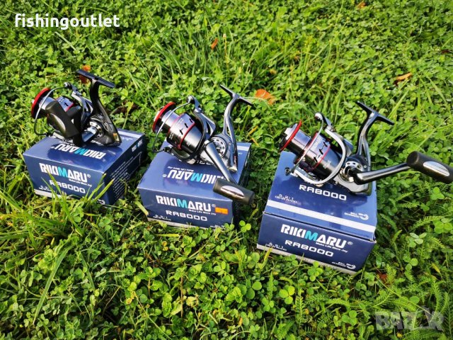 Три масивни шарански макари Riki M RA8000