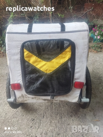 велосипедно ремарке за домашен любимец или багаж, снимка 7 - Аксесоари за велосипеди - 51452171