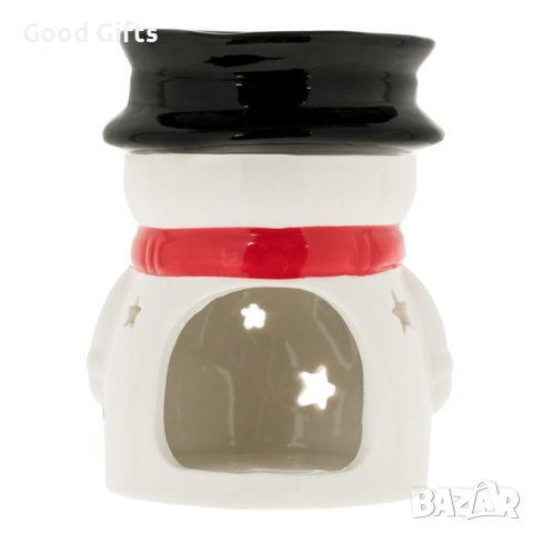 Коледна Арома лампа с 3 етерични масла, Снежен човек, снимка 2 - Други стоки за дома - 42670800