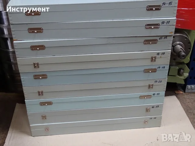 Комплект прецизни цилиндрични измервателни щифтове DDR VEB SCHMALKALDEN TGL 13620 LMW 10-20mm, снимка 9 - Други инструменти - 55769956