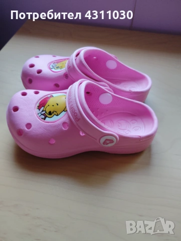 Детски  чехли Pooh Friends номер 26/27, снимка 4 - Детски сандали и чехли - 53807361