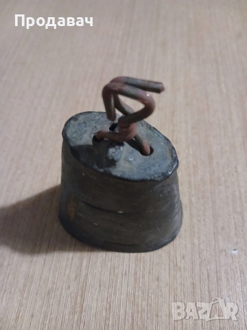 РАБОТЕЩ Звънец с дефект, снимка 3 - Антикварни и старинни предмети - 53772185