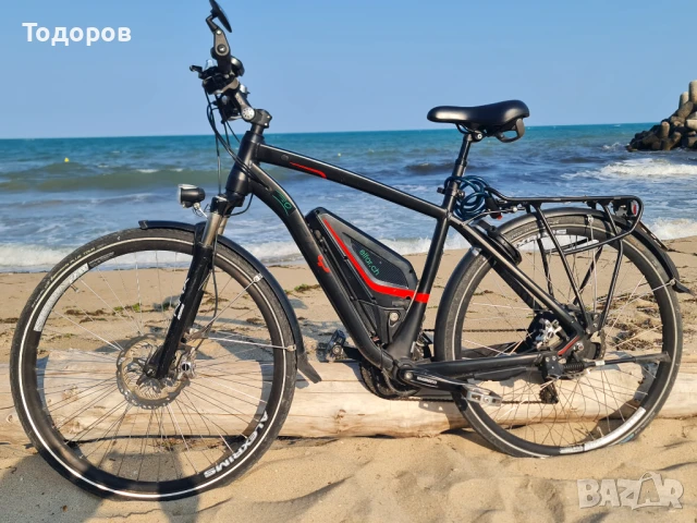 Електрически велосипед колело Flyer Panasonic 500 w 45 km/h, снимка 14 - Велосипеди - 50605402