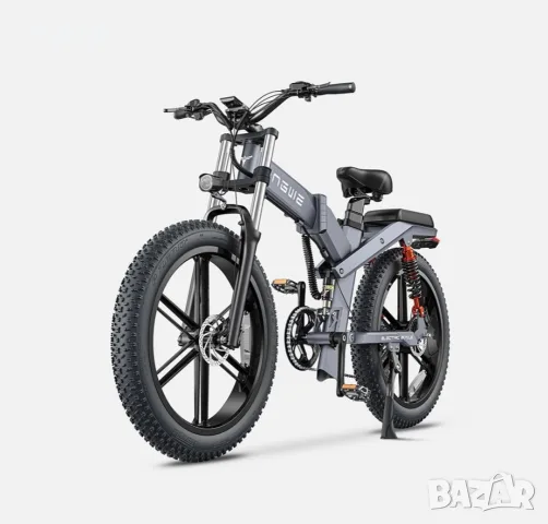 Нов!! Електрически велосипед Engwe X26 Double 1200W 48V/29.2Ah 50 км. ч. , снимка 3 - Велосипеди - 55770623