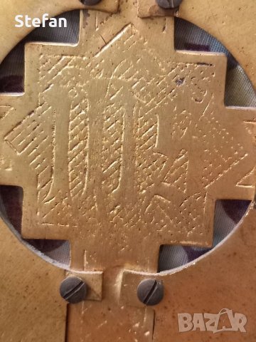 Стар Месингов Кръст, снимка 6 - Антикварни и старинни предмети - 35036302