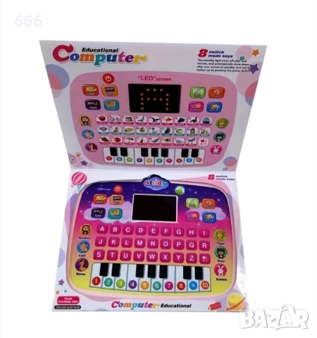 Образователен таблет на английски език, LED, 3 години+, снимка 8 - Образователни игри - 51891116