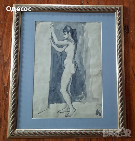 Картина на художника проф. Иван Ненов, снимка 7 - Антикварни и старинни предмети - 38879345