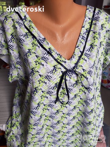 Дамска пижама с къс ръкав размер 3ХЛ , снимка 11 - Пижами - 25568714