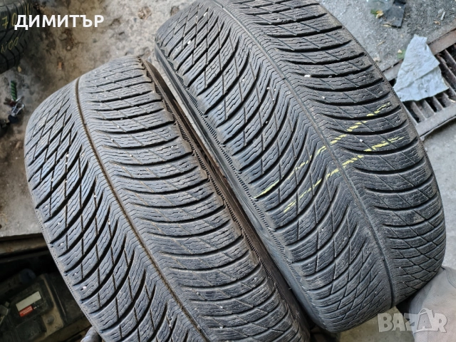 2бр.зимни гуми MICHELIN 255 50 19+235 55 19 DOT21 цена за брой, снимка 2 - Гуми и джанти - 51446299
