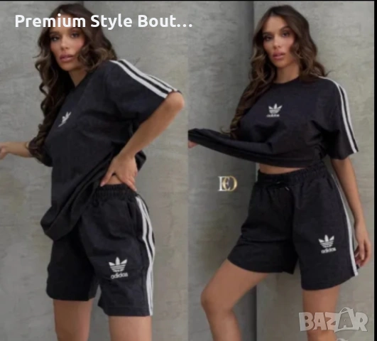дамски летни  екипи adidas тениска и панталонки, снимка 2 - Спортни екипи - 53665060