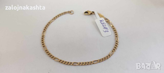 Златна гривна -3,92гр/14кр, снимка 5 - Гривни - 42593849