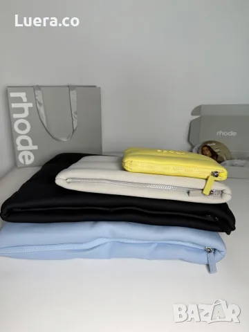 Rhode Bubble Bag несесер чанта оригинални жълт, сив, син, черен, Lemontini, Gray, Baby Blue, Black, снимка 12 - Чанти - 56139218