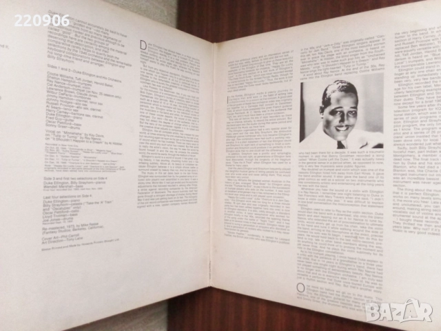 Двойна плоча Duke Ellington – The Golden Duke 2LP, снимка 2 - Грамофонни плочи - 52477703