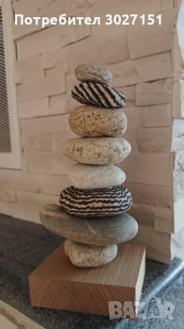 Декорация от камъни и дърво , снимка 2 - Декорация за дома - 51771713