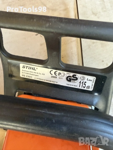 Stihl MS 230C С плавен старт, снимка 8 - Моторни триони/резачки - 55971236