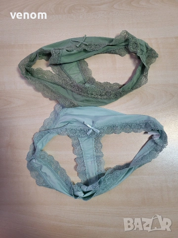 Нежни дамски прашки с дантелен кант, снимка 3 - Бельо - 53046646