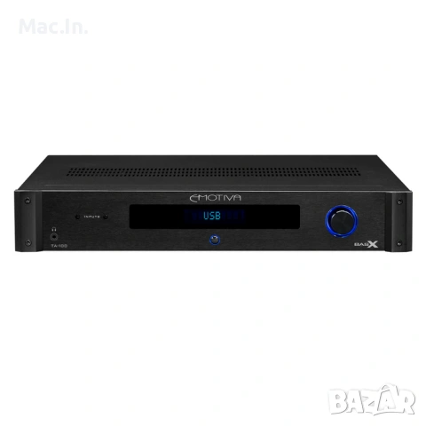 Emotiva TA-100 - Стерео предусилвател/DAC/тунер с интегриран усилвател 