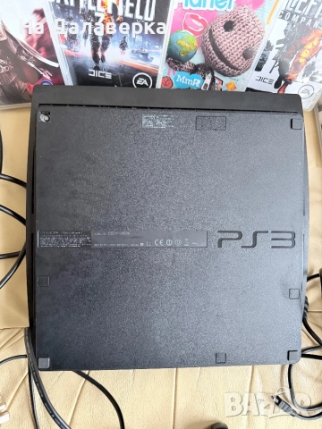 PlayStation 3 Slim 150GB + 1 Джойстик + 5 игри , снимка 3 - PlayStation конзоли - 52530963