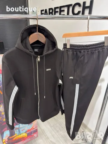 Мъжки комплект 2 части Armani, Boss, Balenciaga, Hugo и Louis Vuitton, снимка 4 - Спортни дрехи, екипи - 55711701