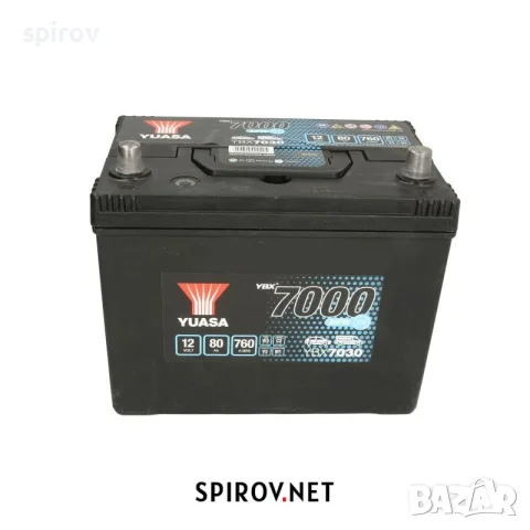 Акумулатор Yuasa 12V 80Ah/760A YBX7000 EFB Start Stop Plus, снимка 3 - Аксесоари и консумативи - 56230661