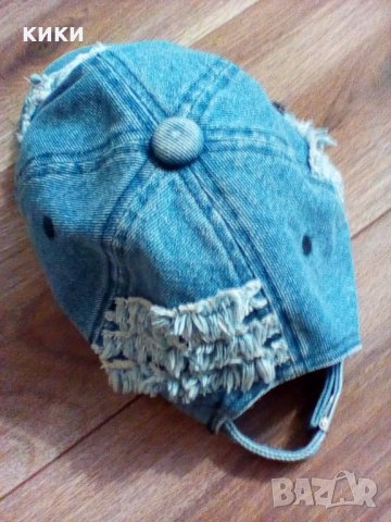 Лятна сламена  шапка/Дънкова шапка, снимка 6 - Шапки - 34062907