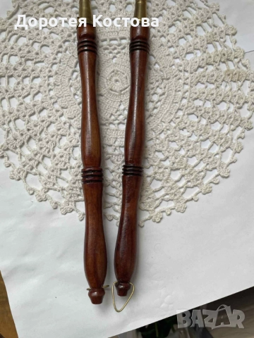 Красиви месингови прибори за готвене от Англия , снимка 7 - Прибори за хранене, готвене и сервиране - 52354544