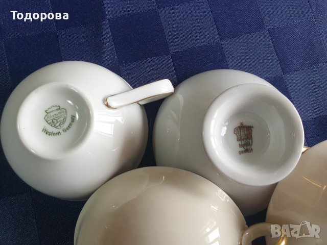 Колекционерски четворен порцеланов сет , снимка 5 - Чаши - 41242720
