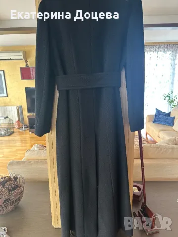 Черно палто Betty Barclay, снимка 3 - Палта, манта - 48763249